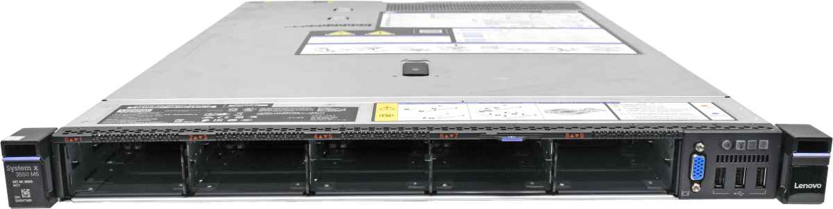 Lenovo System x3550 M5 Server Barebone no CPU no DDR4 2x Heatsink M5210 10x SFF Lenovo System x3550 M5 Server Barebone no CPU no DDR4 2x Heatsink M5210 10x SFF