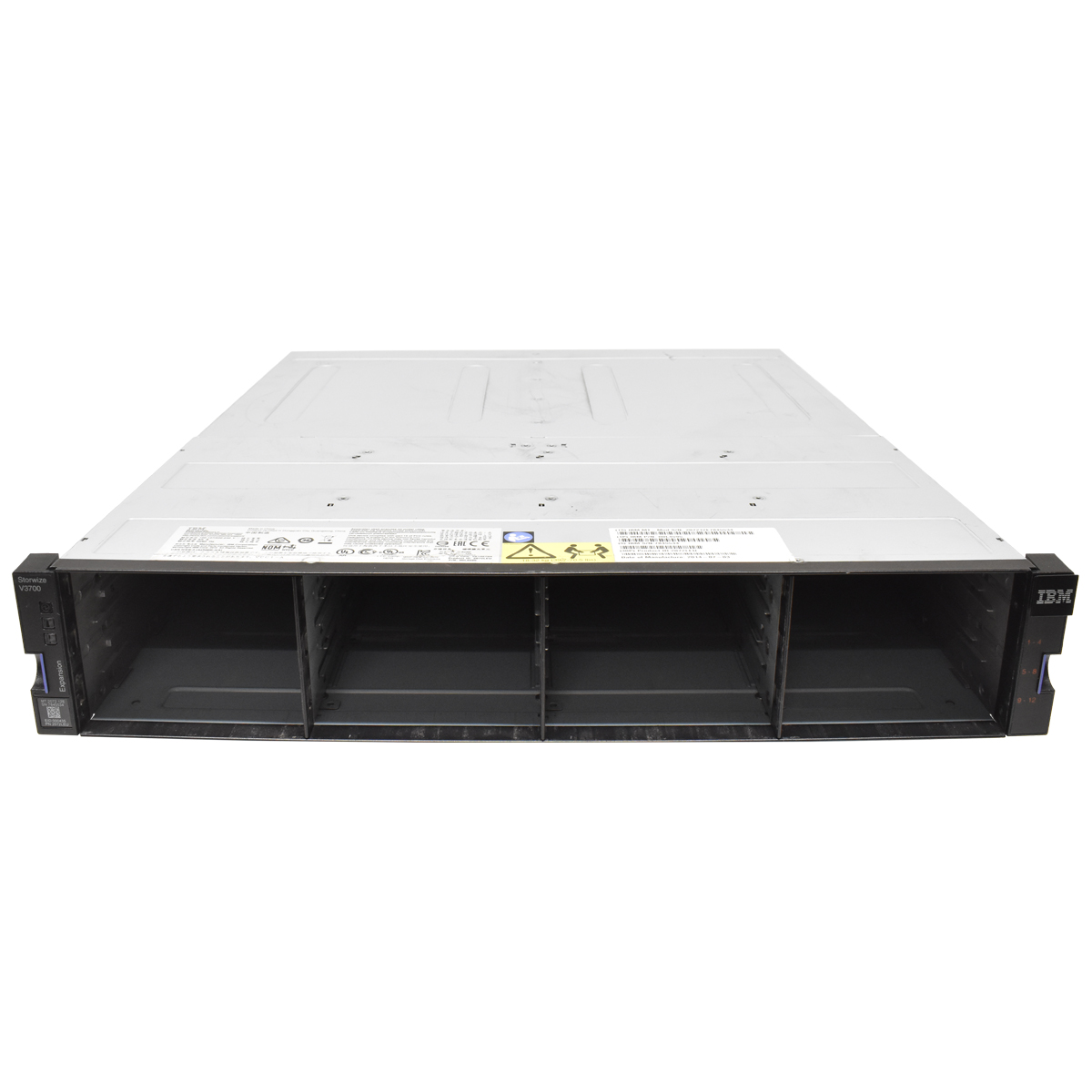 IBM Storwize V3700 Storage 12x LFF 2072-12E 2x 6G SAS Controller 00Y2527 2x PSU IBM Storwize V3700 Storage 12x LFF 2072-12E 2x 6G SAS Controller 00Y2527 2x PSU