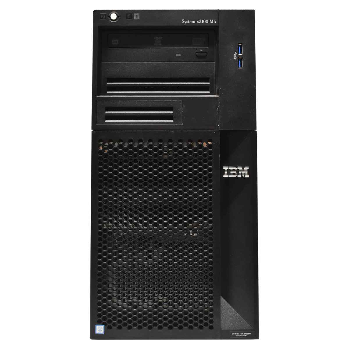 IBM X3100 M5 Intel E3-1220 V3 3.1GHz QC 16GB RAM DVD-RW 8x Bay 2.5 SFF 9223-8i