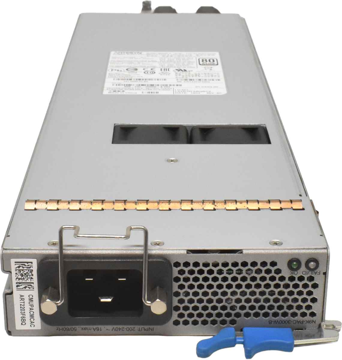 Cisco Artesyn N9K-PAC-3000W-B 700-014063-0000 Netzeil / PSU 3000W für Nexus 9500 Cisco Artesyn N9K-PAC-3000W-B 700-014063-0000 Netzeil / PSU 3000W für Nexus 9500