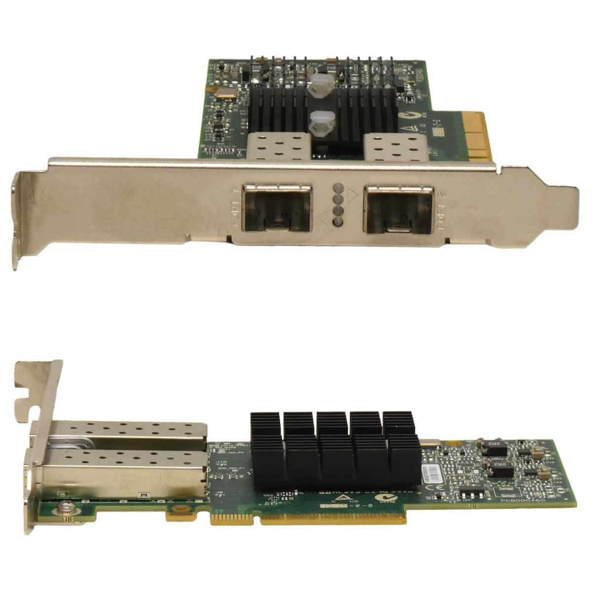 IBM / Mellanox ConnectX-3 Dual-Port SFP Netzwerkkarte + 2x 10G SFP FRU PN: 00W0055 FP Mellanox ConnectX-3 Dual-Port SFP Netzwerkkarte 10GbE CX312A FP