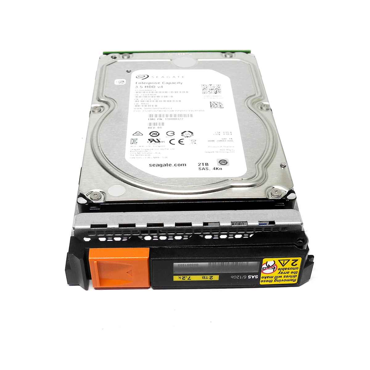 EMC Seagate 2TB SAS HDD 12G 3.5" ST2000NM0014 005051555 + SAS Interposer EMC Seagate 2TB SAS HDD 12G 3.5" ST2000NM0014 005051555 + SAS Interposer