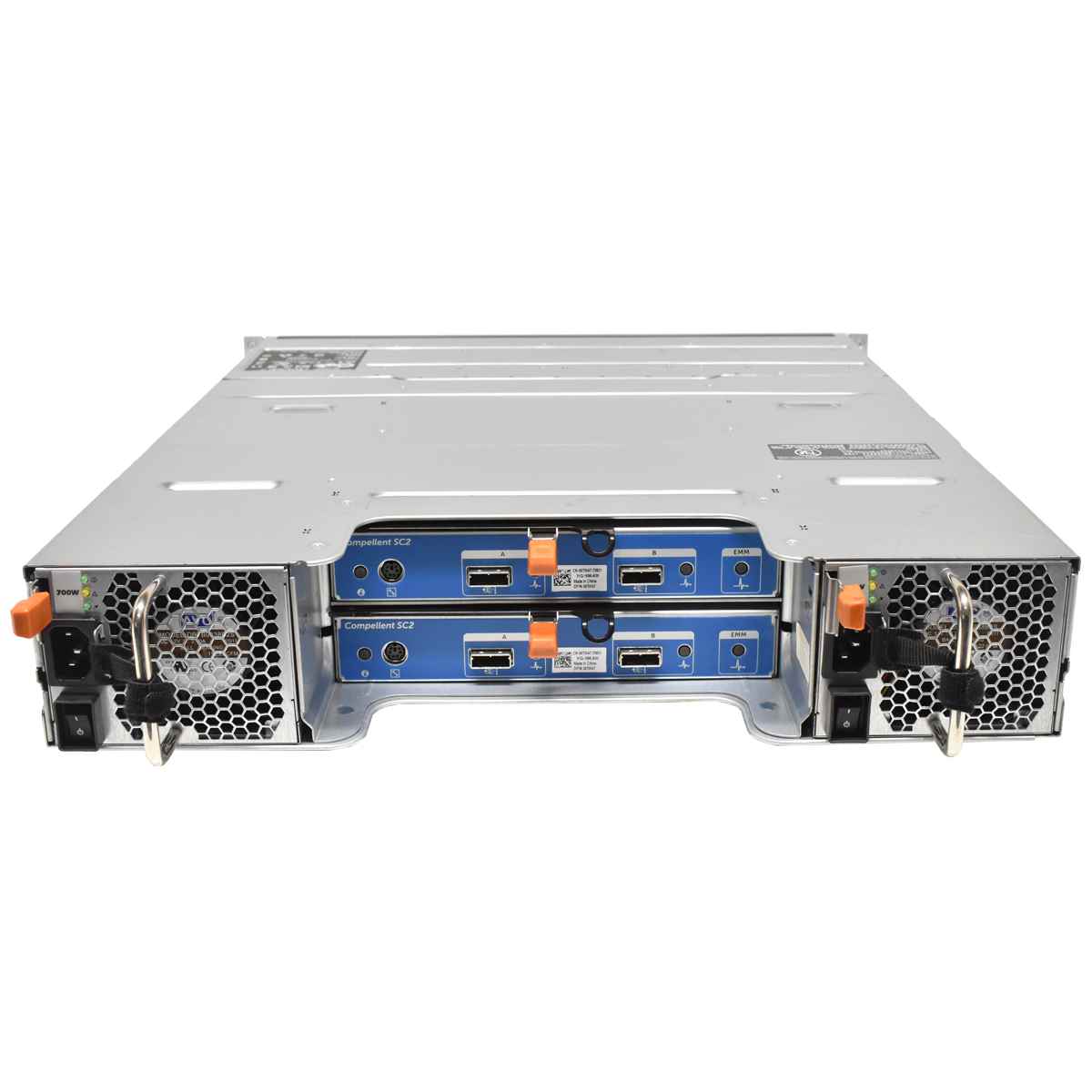 Dell Compellent Enclosure SC220 2x SAS 6G Controller 00TW47 24x 2.5 SFF Bay 2x PSU
