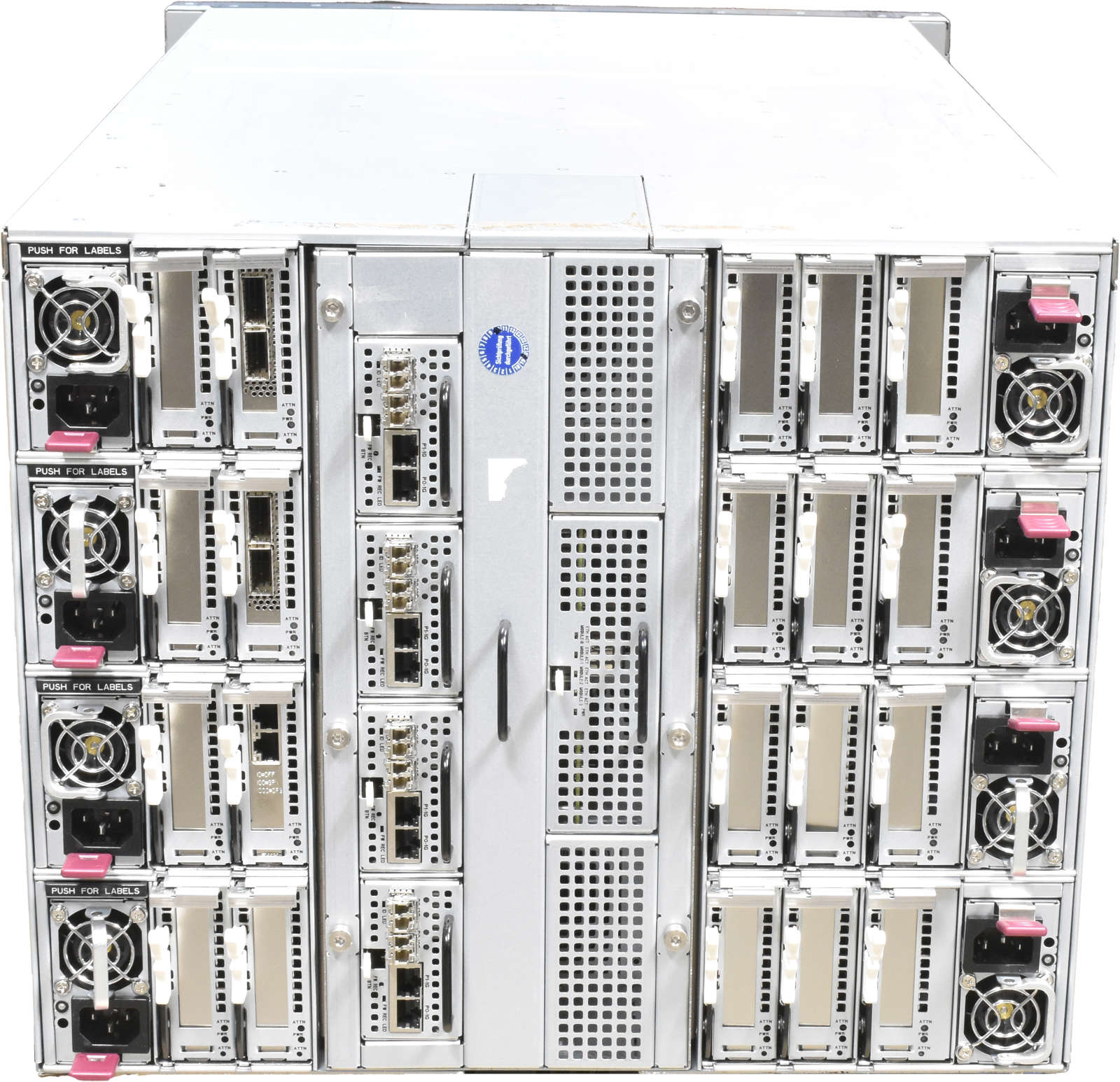 ATOS-Bull-Sequana-S800-Blade-System-Chassis-4x-MGM-004.jpg ATOS Bull Sequana S800 Blade System Chassis 4x MGMT Module 2x CX414A 40/56GbE Card 8x PSU 2000W 4x Blade