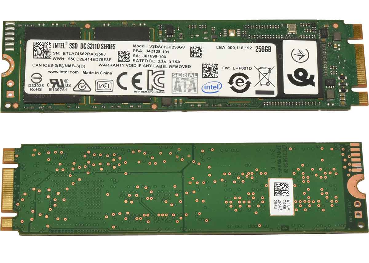 Intel DC S3110 SSDSCKKI256G8 SSD 256GB M.2 2280 SATA 6G