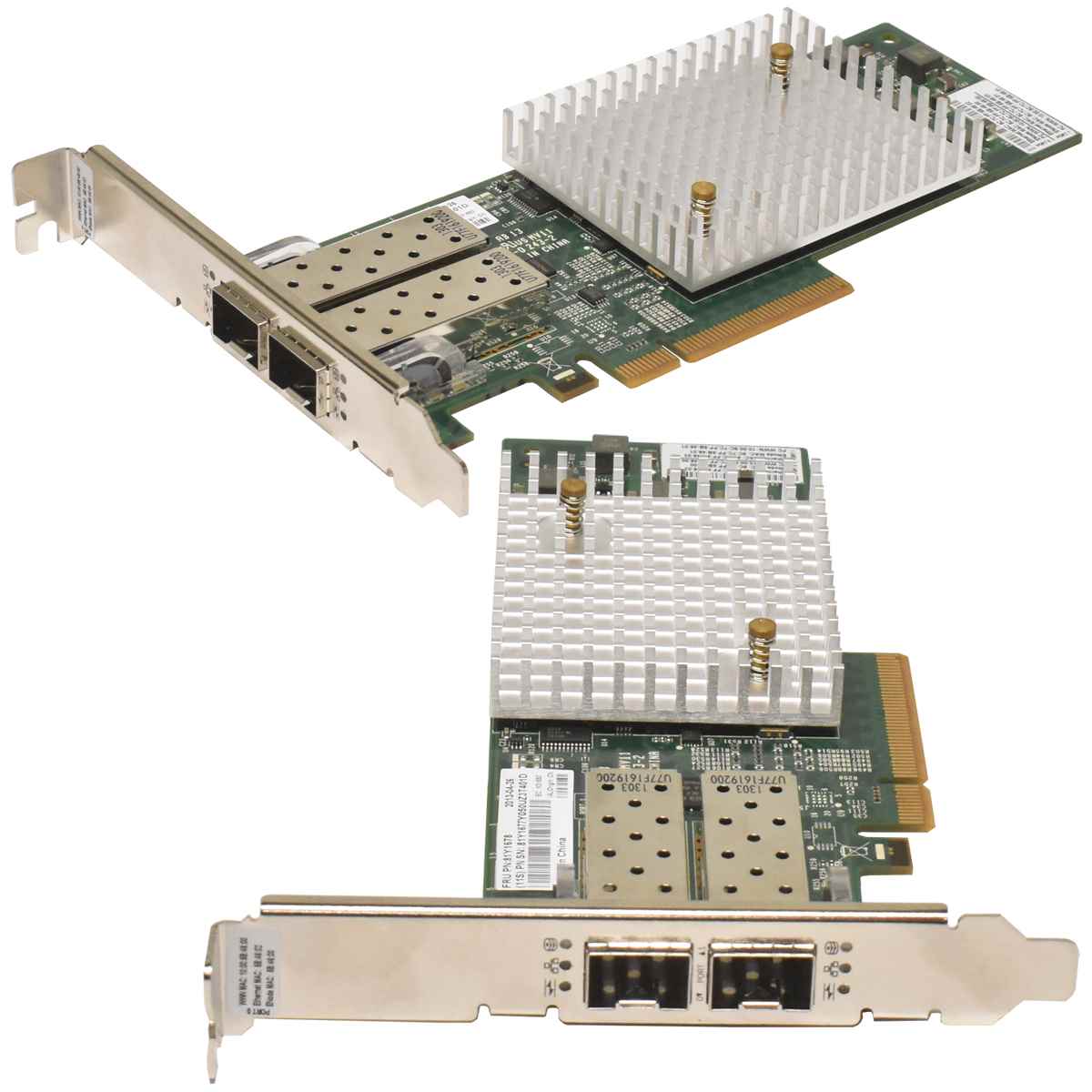 IBM Brocade 18602 2x 16Gb FC 2x 10GbE PCIe x8 2 Port Network Adapter FP 81Y1678 IBM Brocade 18602 2x 16Gb FC 2x 10GbE PCIe x8 2 Port Network Adapter FP 81Y1678