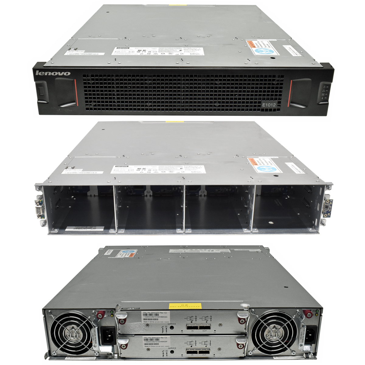 Lenovo Storage Expansion D1012 2U 2x ESM 6 Gb/s SAS 12x 3.5 Bay 2x PSU Lenovo Storage Expansion D1012 2U 2x ESM 6 Gb/s SAS 12x 3.5 Bay 2x PSU
