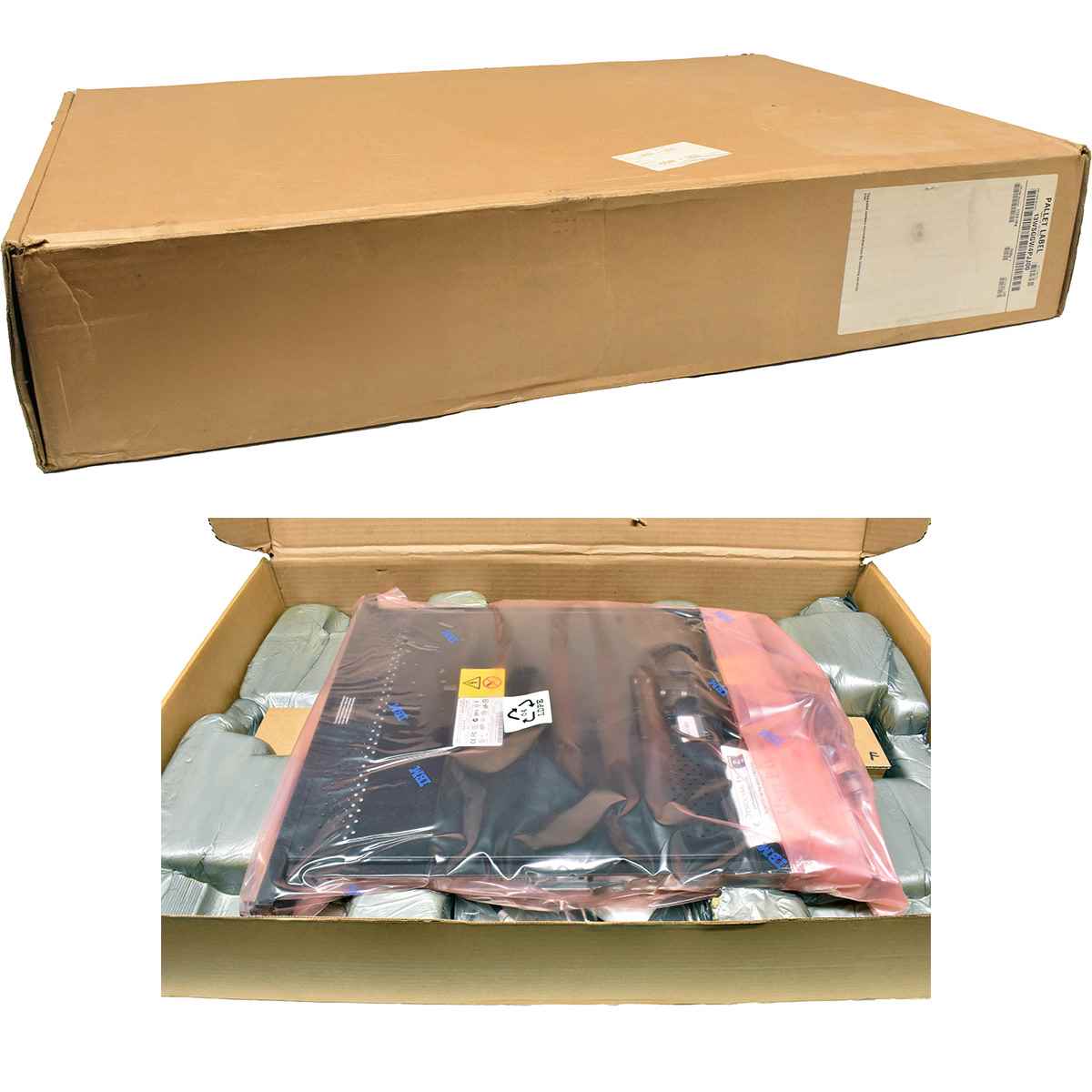 IBM 1723-1RX 39M2965 1U 17" Flat-Panel Console Kit with Optical Drive Bar +Rack Rails +Accesories NEW