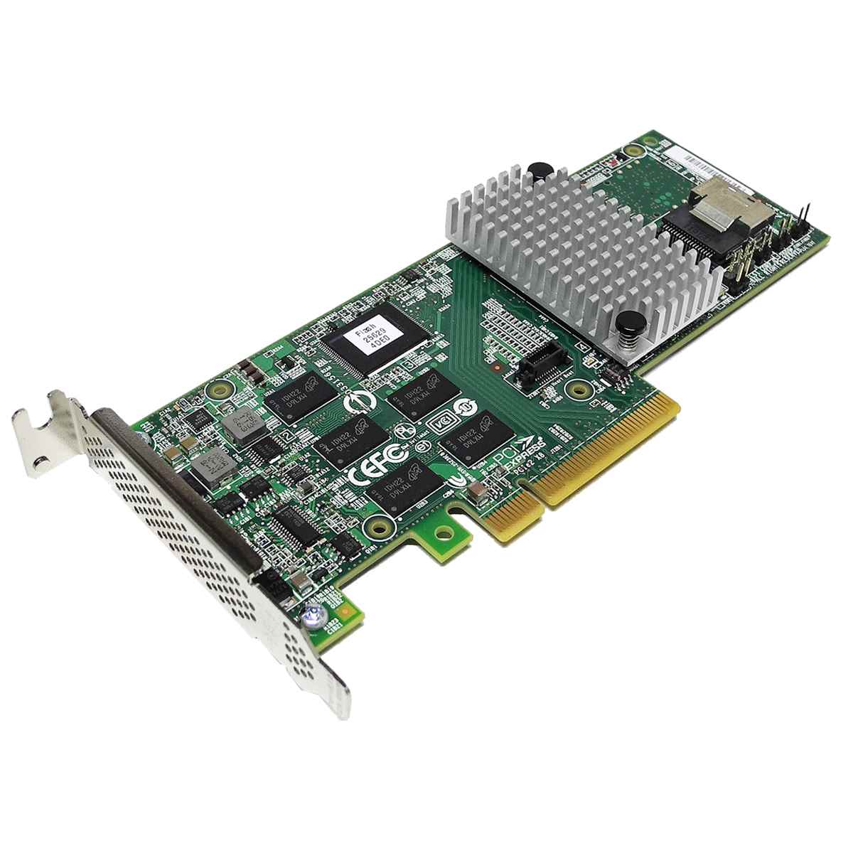 LSI 3ware 9750-4i 6Gb/s PCIe x8 SATA / SAS RAID Controller L3-25239-23A / B LP LSI 3ware 9750-4i 6Gb/s PCIe x8 SATA / SAS RAID Controller L3-25239-23A / B LP