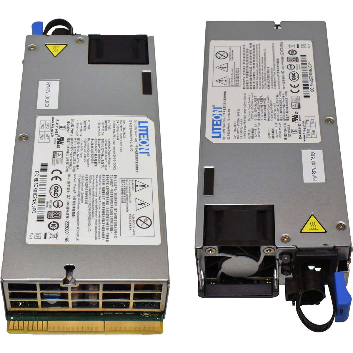 Liteon Power Supply/Netzteil PS-2142-5Q 1400W 80 Plus Platinum für Quanta