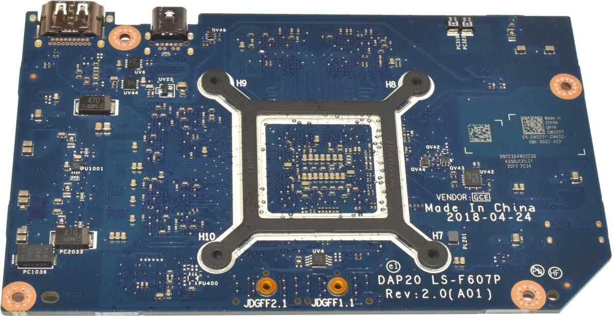 AMD Radeon Pro WX4150 DAP20 LS-F607P Grafikkarte 4GB GDDR5 mDP HDMI für Precision 7730 M7730