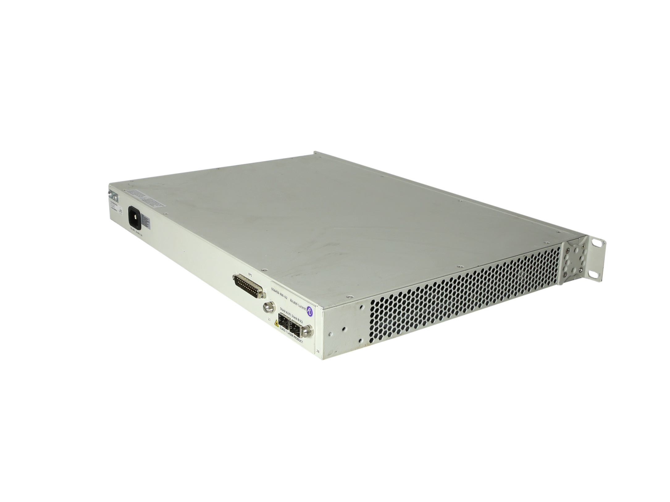 Alcatel-Lucent OS6450-P24 24-Port PoE RJ-45 GE Switch 2xSFP+ 10G Modul OS6450-XNI-U2 +Rack Ears