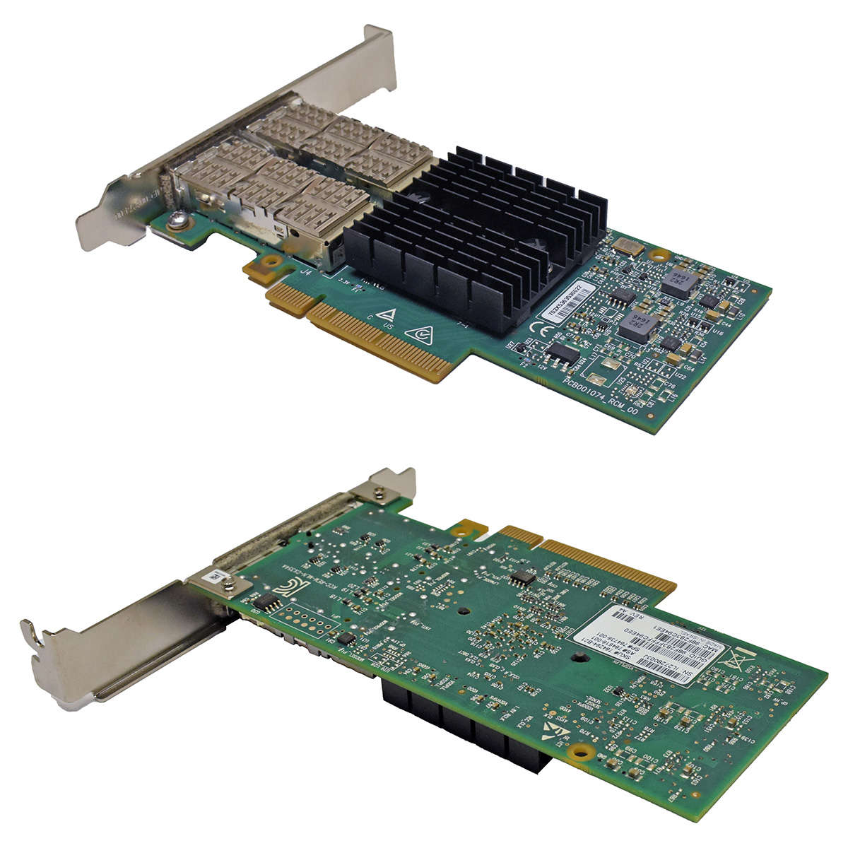HP 764736-001 Rev A4 InfiniBand FDR/Ethernet 10Gbit/40Gbit PCIe Adapter Full Profile