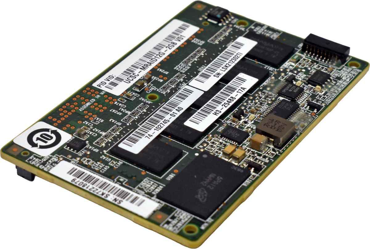 Cisco UCSC-MRAID12G-2GB 74-102745-01 H3-25488-17A 2GB RAID Controller Cache Module
