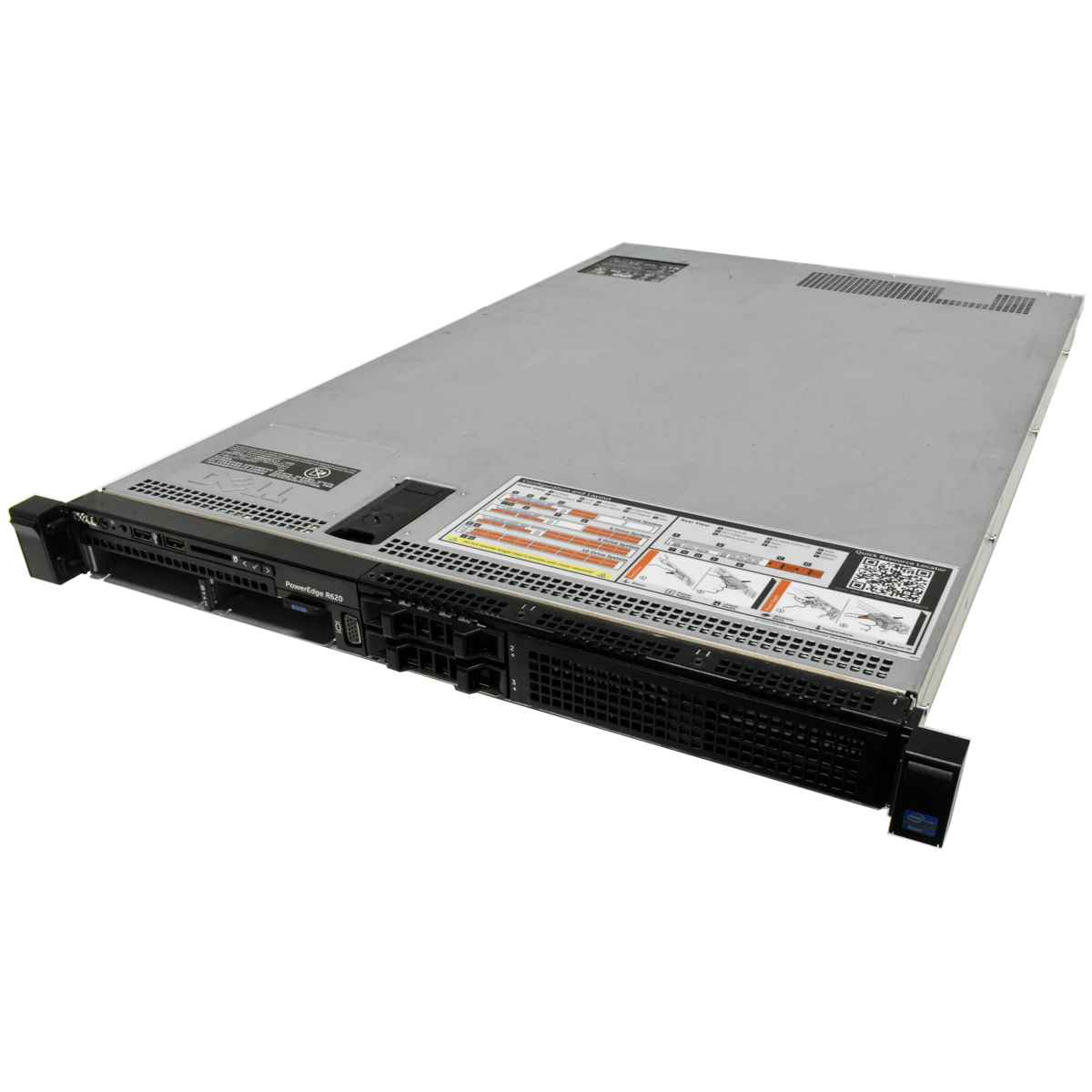 Dell PowerEdge R630 Rack Server 2x E5-2673 V3 32GB DDR4 RAM 8 Bay 2,5" H330mini Dell PowerEdge R620 ohne CPU 0GB RAM 2xHS H310mini 4 Bay 2.5" iDrac7
