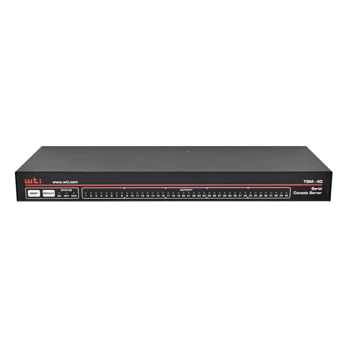 WTI TSM-40-DPE-NMI 40-Port Serial Console Server 2 x PSU WTI TSM-40-DPE-NMI 40-Port Serial Console Server 2 x PSU
