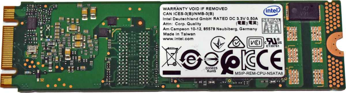 Dell Intel SSDSCKKB240G8R 0DMC15 240GB M.2 SSD SATA 6 Gbit/s