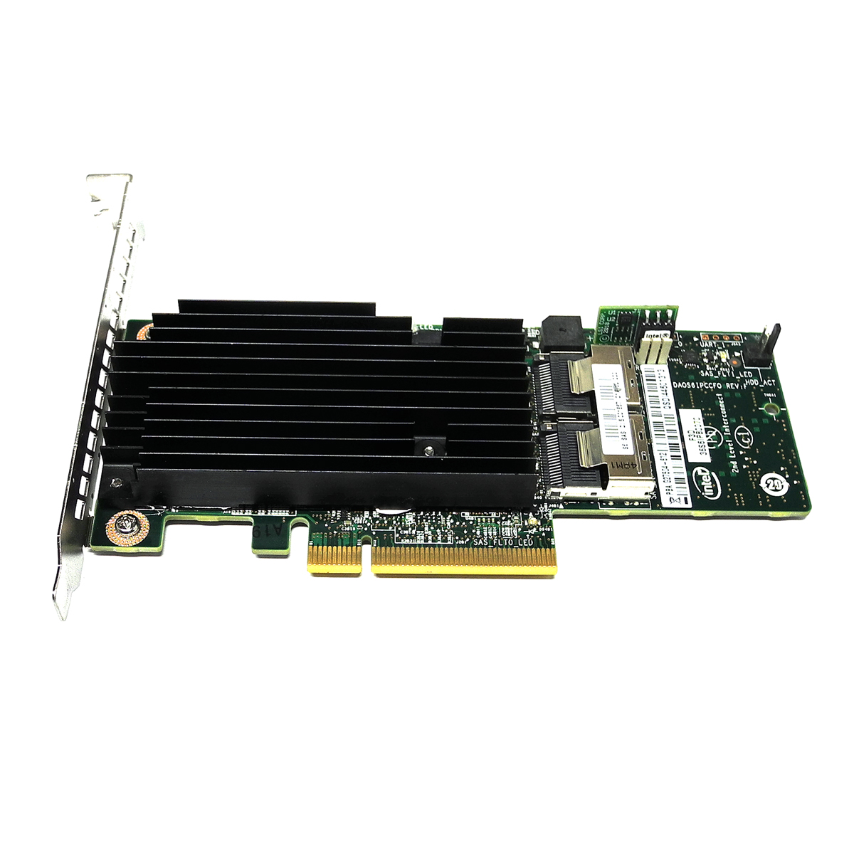 Intel RMS25PB080 G27504-612 Dual-Port PCIe x8 2.0 SAS RAID Controller FP Intel RMS25PB080 G27504-612 Dual-Port PCIe x8 2.0 SAS RAID Controller FP