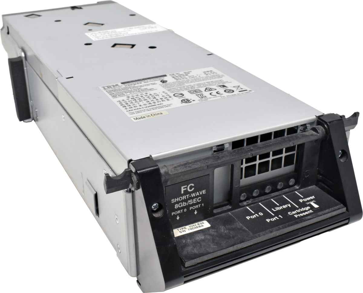 IBM TS1150 3592-E08 Dual SFP+ FC Tape Drive