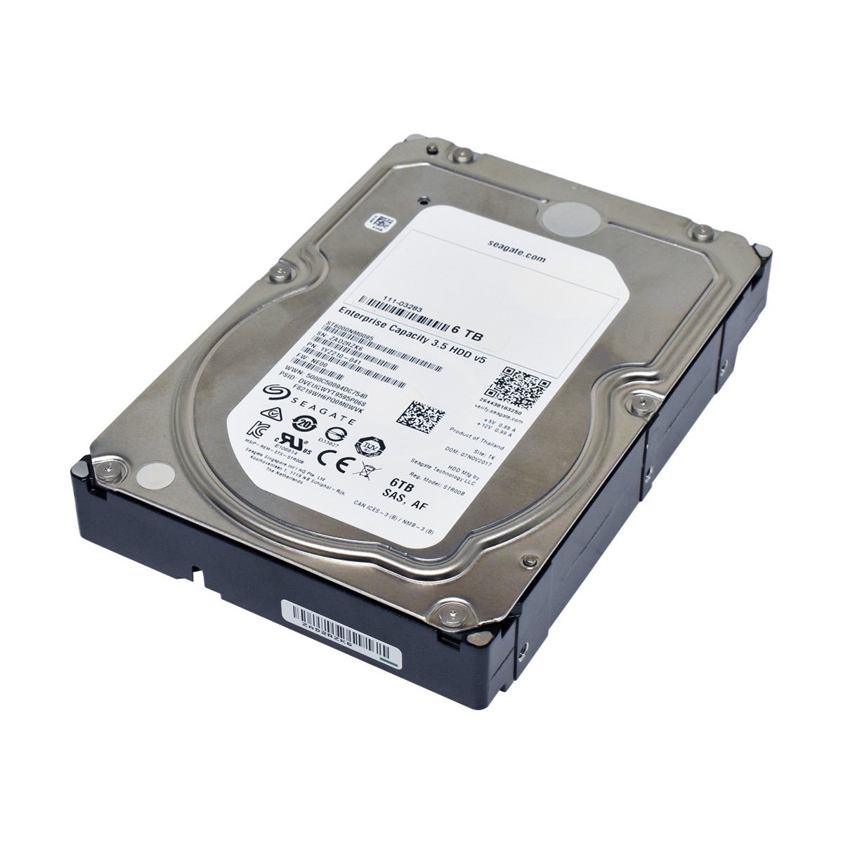 Seagate Enterprise V5 6TB 7,2K SAS 12Gbps HDD ST6000NM0095 1YZ210-041 Seagate Enterprise V5 6TB 7,2K SAS 12Gbps HDD ST6000NM0095 1YZ210-041