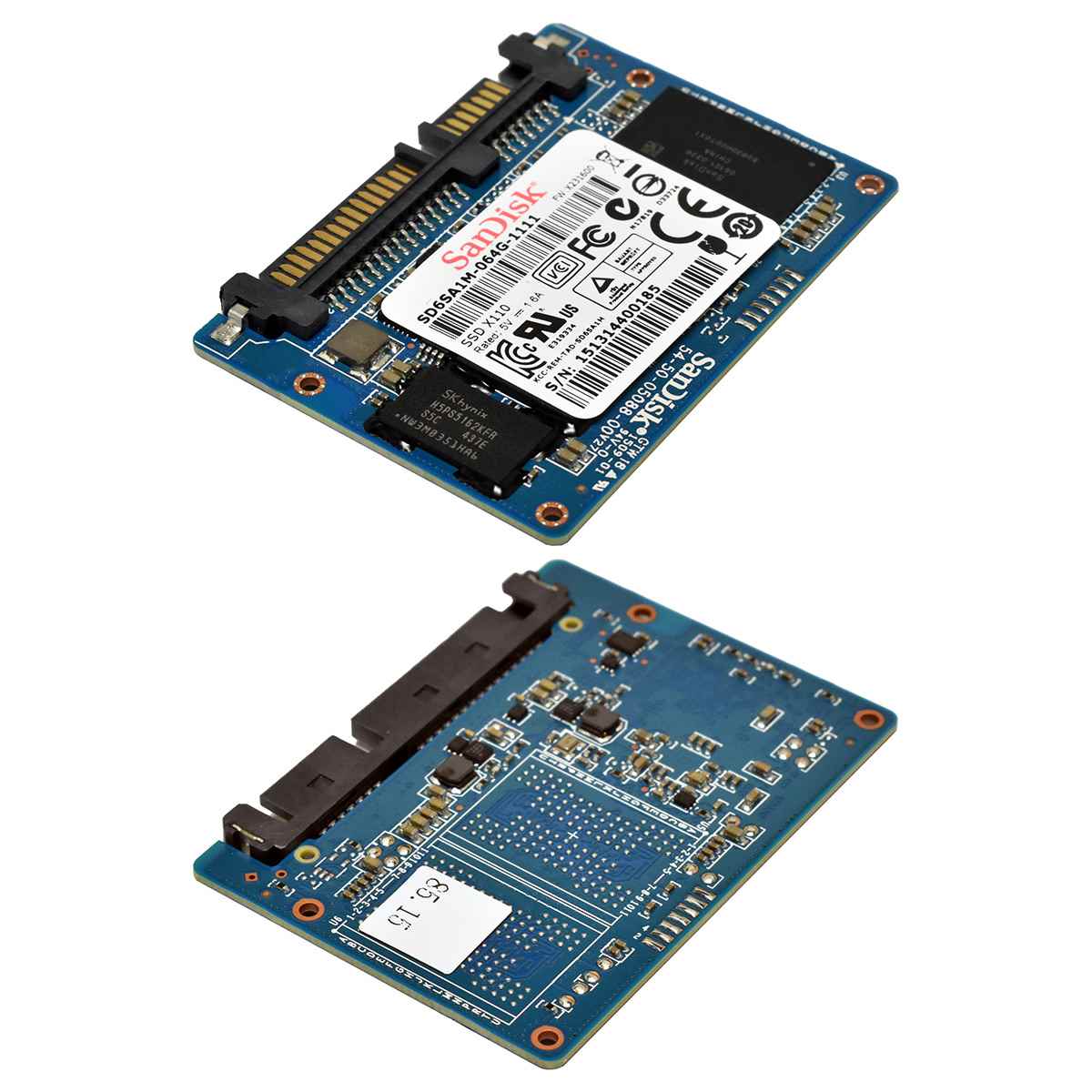 SanDisk 64GB SSD X110 SD6SA1M-064G-1111 SATA 6G Half-Slim SSD SanDisk 64GB SSD X110 SD6SA1M-064G-1111 SATA 6G Half-Slim SSD