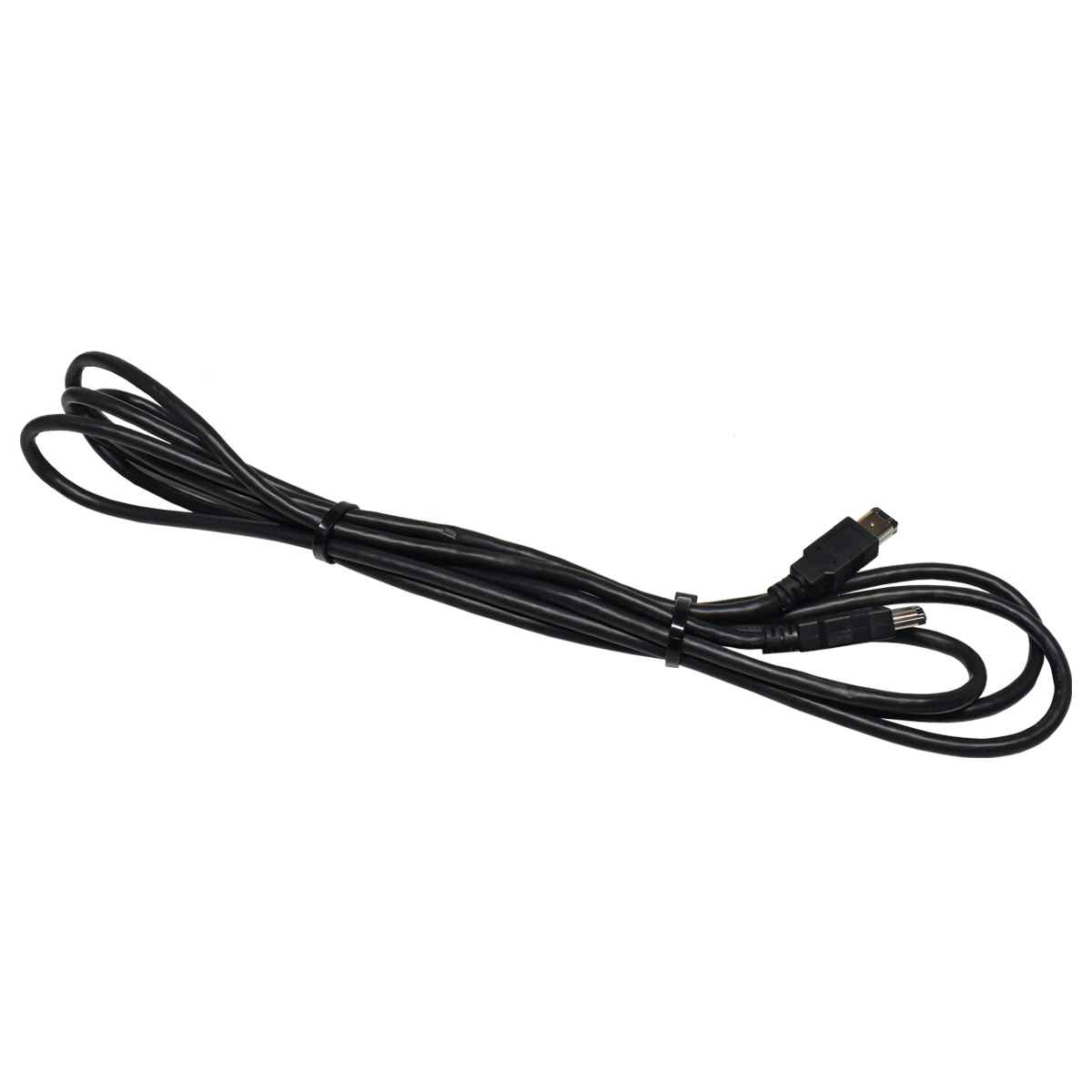 Datenkabel FireWire Mini DV IEEE1394 3m 6Pin - 6Pin schwarz Datenkabel FireWire Mini DV IEEE1394 3m 6Pin - 6Pin schwarz
