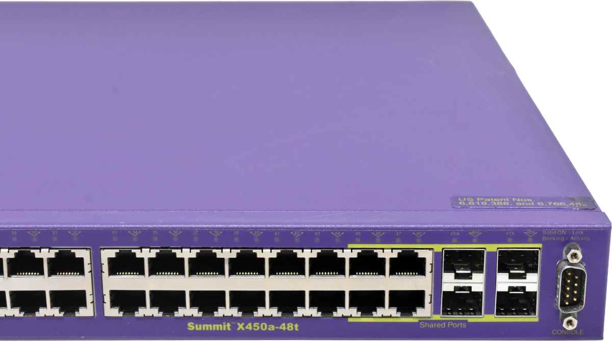 Extreme Summit X450a-48t 16157 48-Port RJ-45 GE Switch 4x 1G SFP Extreme Summit X450a-48t 16157 48-Port RJ-45 GE Switch 4x 1G SFP