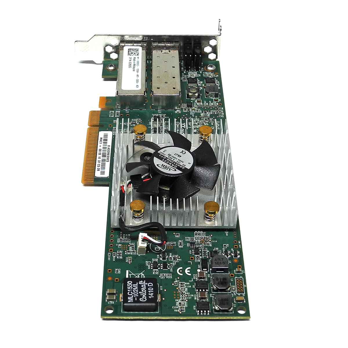DELL 0C852G QLogic QLE8262L FC 2-Port 10Gb FC PCIex8 Converged Network Adapter DELL 0C852G QLogic QLE8262L FC 2-Port 10Gb FC PCIex8 Converged Network Adapter