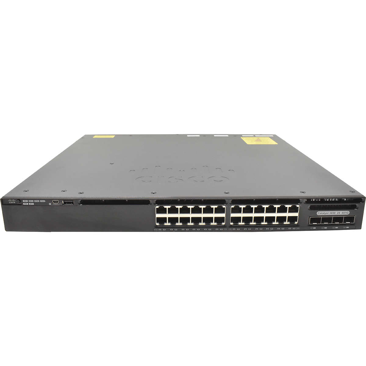 Cisco Switch Catalyst WS-C3650-24TS-E 24-Ports PoE 1G 4-Ports 1G Uplink IP No OS No PSU No FAN 800-41246-03