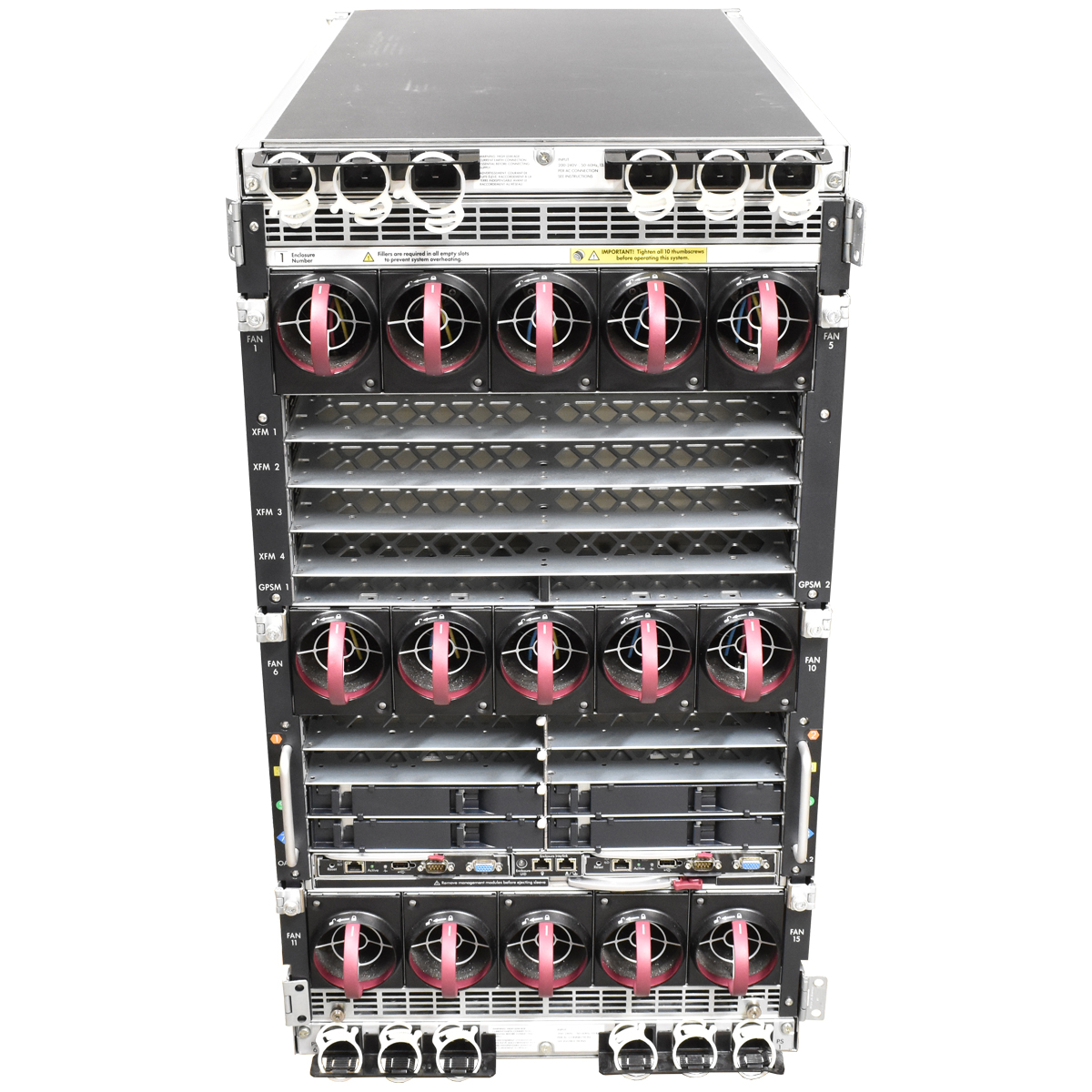 HP Superdome 2 AT147B Chassis 711994-001 2x AH389-60003 12x PWS Set AH337-2156C