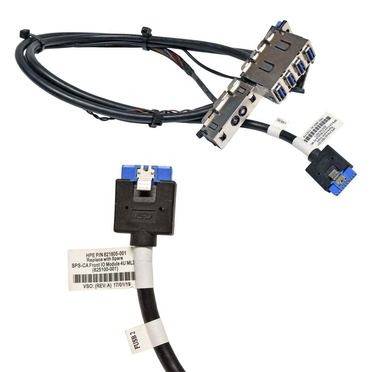 HP ProLiant ML30 Gen9 Front I/O Modul 821805-001 825100-001 HP ProLiant ML30 Gen9 Front I/O Modul 821805-001 825100-001