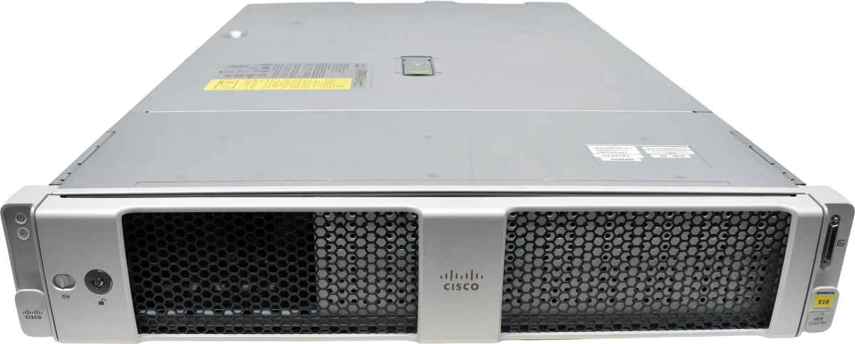 CISCO UCS C240 M5 no CPU 2x Kühler no PC4 10x SFF RAID M5 2U 2x Riser 1x40G QSFP+ MLOM
