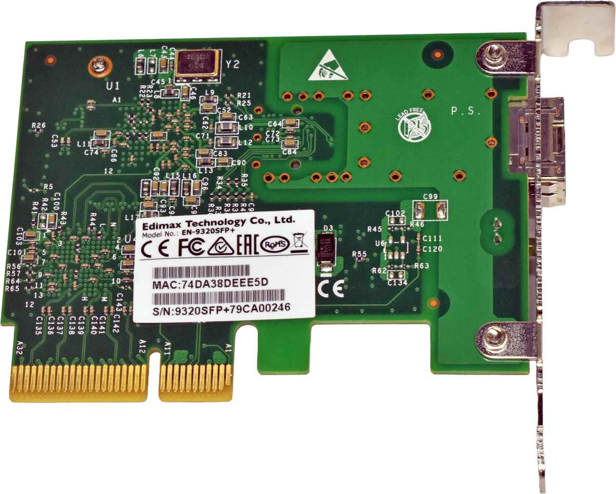 Edimax EN-9320SFP+ Single-Port NIC GE SFP+ PCIe x4 LP