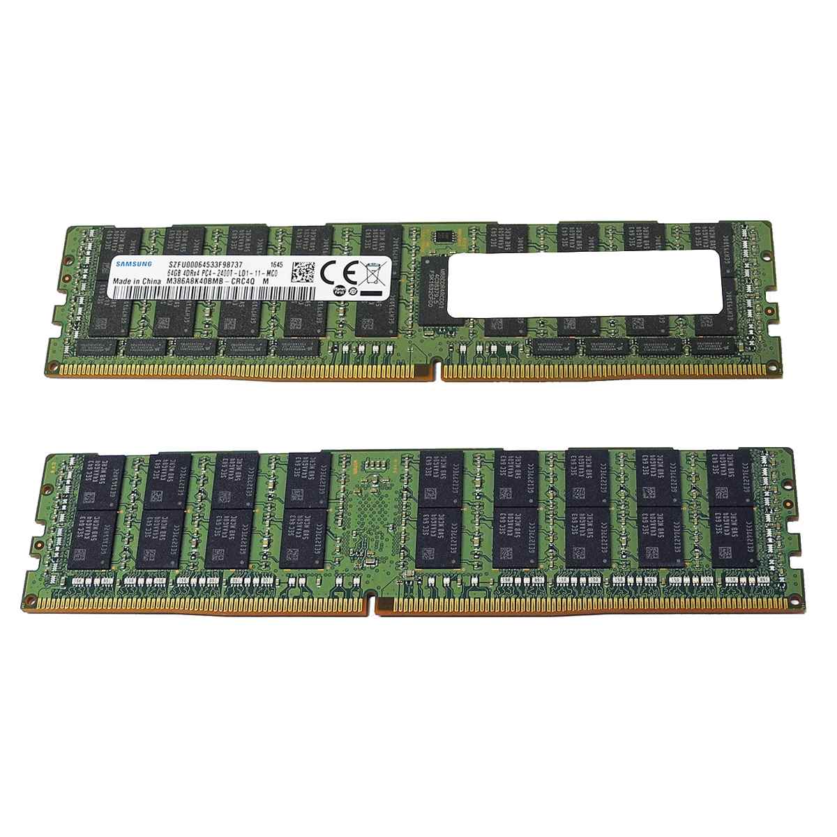 Samsung 64GB PC4- 2400T-L LRDIMM RAM M386A8K40BMB-CRC DL360 DL380 G9 Samsung 64GB PC4- 2400T-L LRDIMM RAM M386A8K40BMB-CRC DL360 DL380 G9