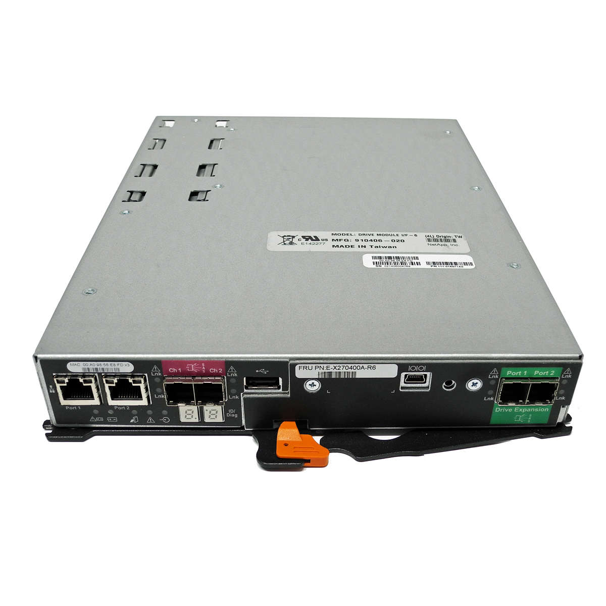 NetApp-E-X270400A-R6-Drive-Module-I-F-6-for-E-Seri-002.jpg NetApp E-X270400A-R6 Drive Module I/F-6 for E-Series Storage Arrays 111-01897 111-02546