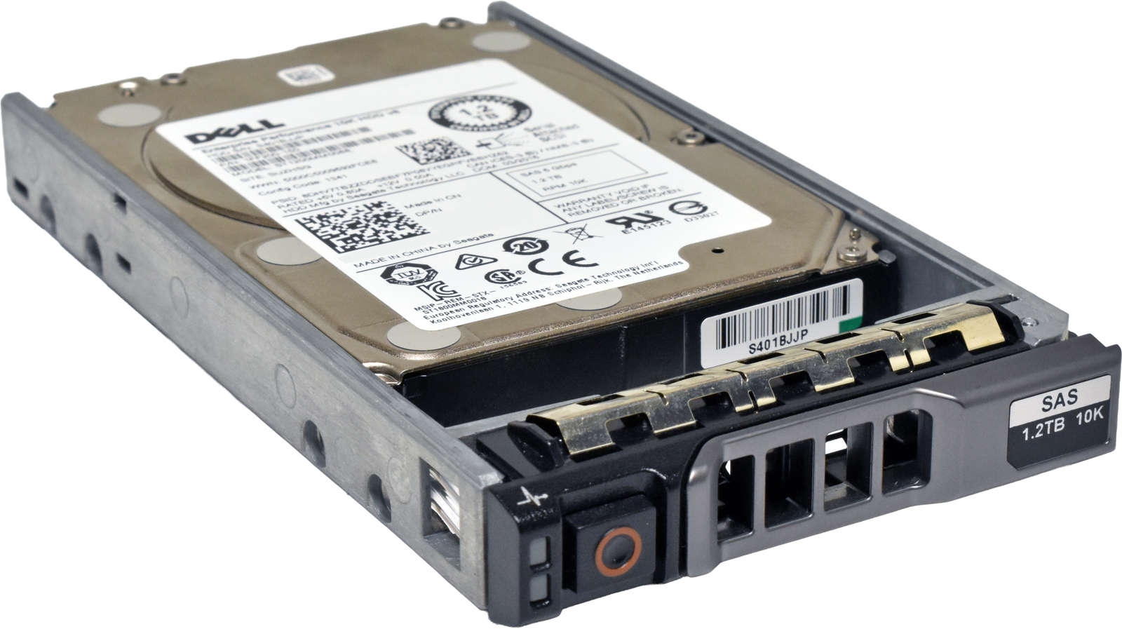 Seagate 1.2TB 2.5“ 10K 12G SAS SED HDD ST1200MM0088 +Caddy 0KG7NR for R720 R730