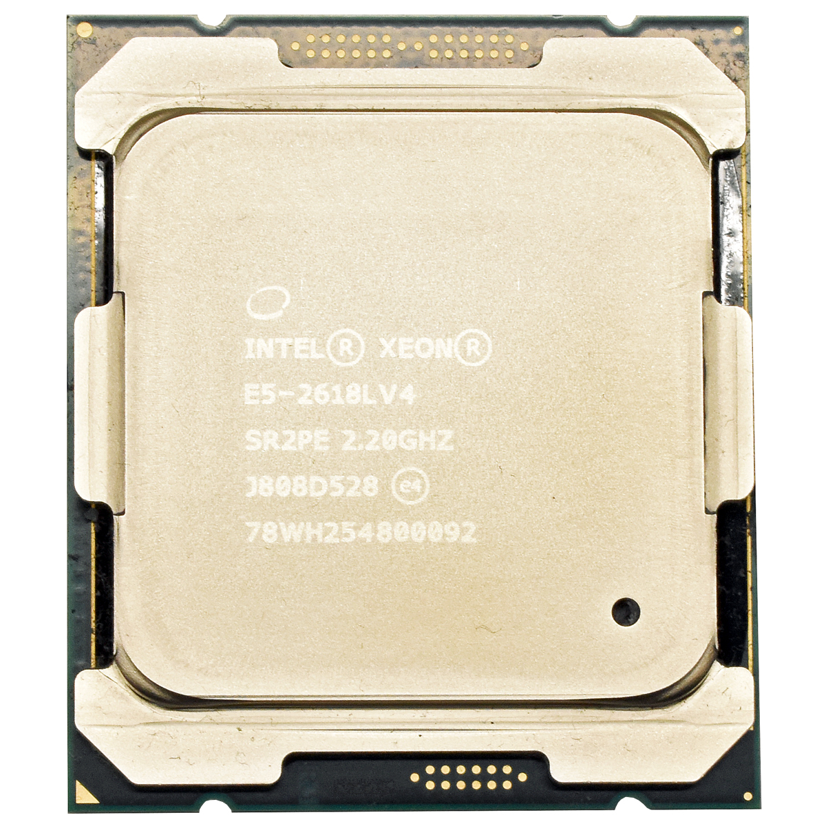 Intel Xeon Processor E5-2618L V4 10-Core 25 MB Cache, 2.20 GHz FCLGA 2011-3 SR2PE Intel Xeon Processor E5-2618L V4 10-Core 25 MB Cache, 2.20 GHz FCLGA 2011-3 SR2PE