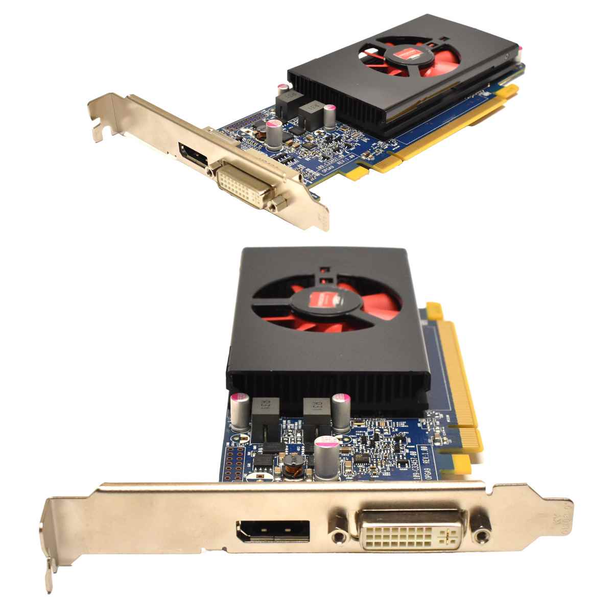 Dell Grafikkarte AMD Radeon HD 7570 1GB DDR5 PCIe x16 0NJ0D3 FP Dell Grafikkarte AMD Radeon HD 7570 1GB DDR5 PCIe x16 0NJ0D3 FP