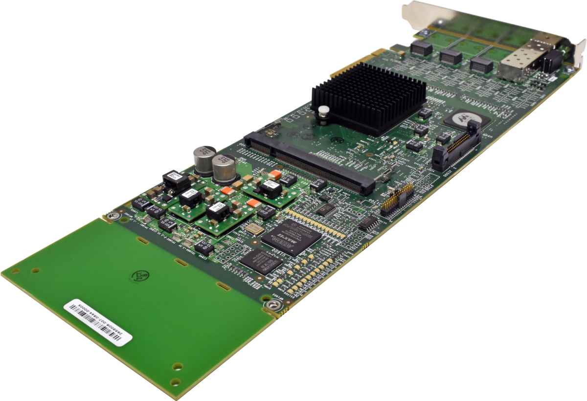 Fluke SNIDELY-3001 REV 005 PCIe x8 Single-Port SFP Gigabit Ethernet Network Card + Mini GBIC