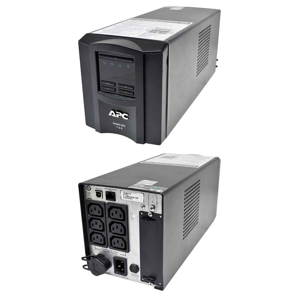 APC Smart-UPS 750 SMT750I 750VA 500W 6x IEC 320 C13 no Batteries