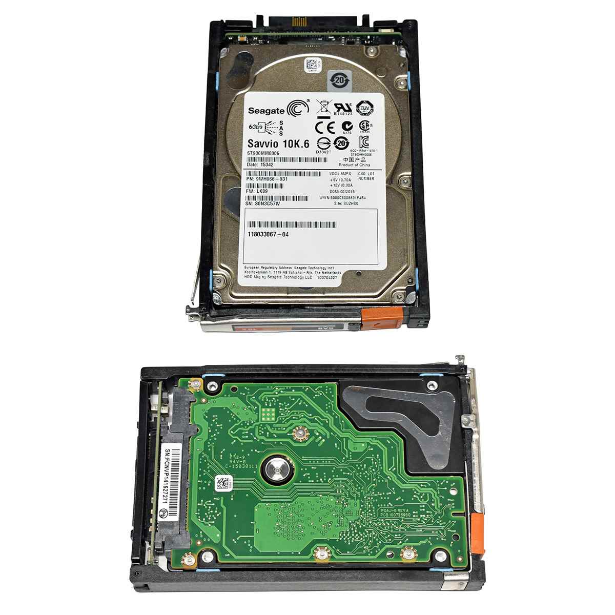 EMC Seagate 118033067-04 ST900MM0006 9WH066-031 900GB 6G 2.5" 10K SAS HDD