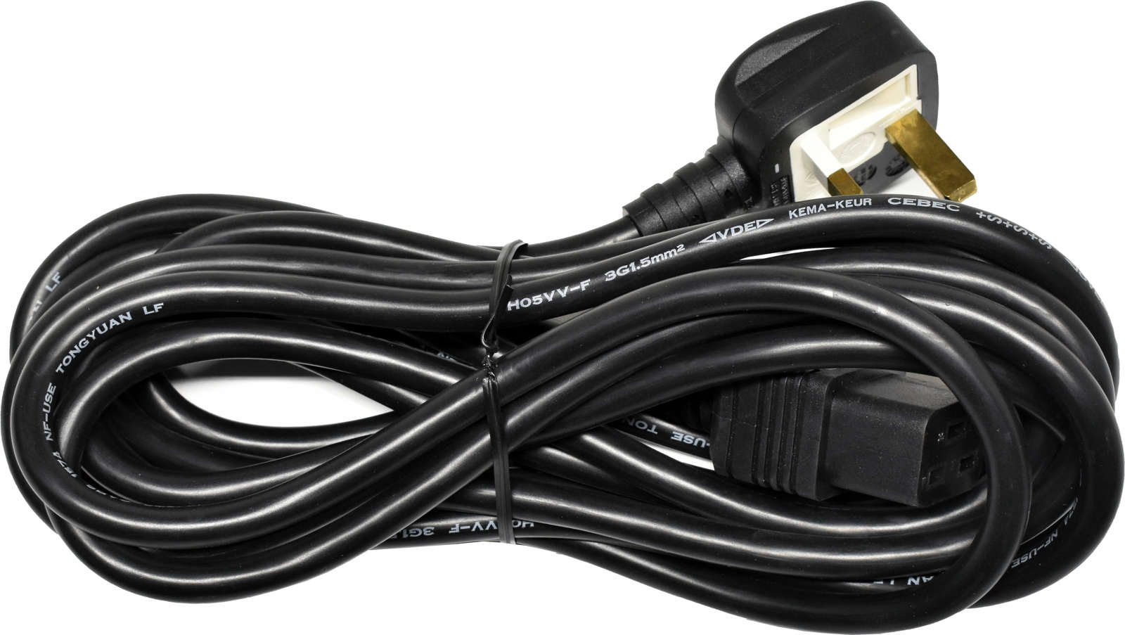 Cisco 72-0871-01 4m UK Plug - C19 16A H05VV-F 3G1.5mm schwarz Netzkabel New Neu
