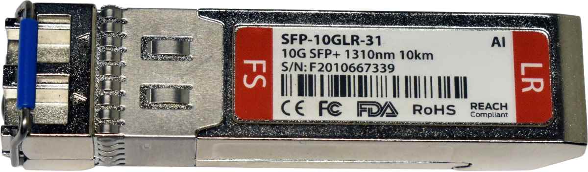 Fiberstore FS SFP-10GLR-31 10G 1310nm 10 km SFP+ LC Duplex Transceiver Module
