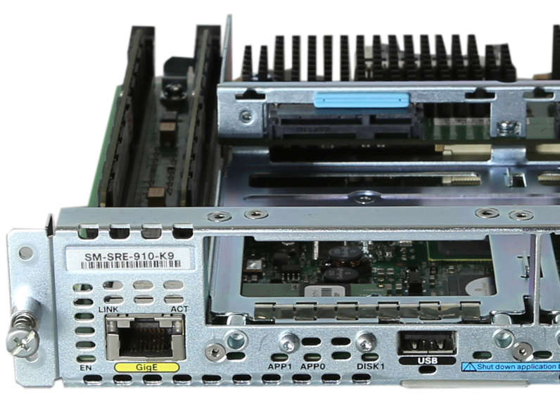 Cisco SRE Service Module SM-SRE-910-K9 4GB RAM CPU no HDDs 800-35252-01