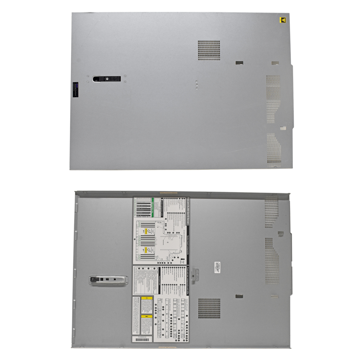 HP ProLiant DL360 G10 Top Cover Gehäusedeckel mit Label 875536-001 869415-001 HP ProLiant DL360 G10 Top Cover Gehäusedeckel mit Label 875536-001 869415-001