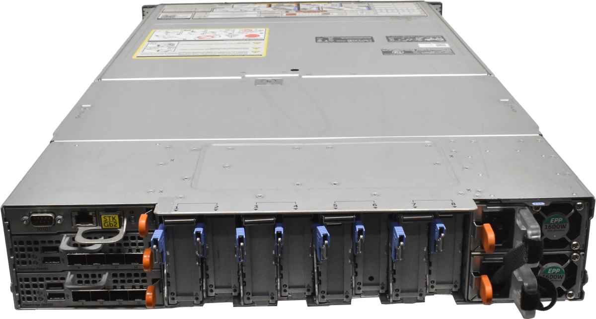 Dell PowerEdge FX2s Rack Server 0XHNMX CMC 2x FN410S 8x Riser Module 2x PSU Dell PowerEdge FX2s Rack Server 05WV75 CMC 2x FN410S 8x Riser Module 2x PSU
