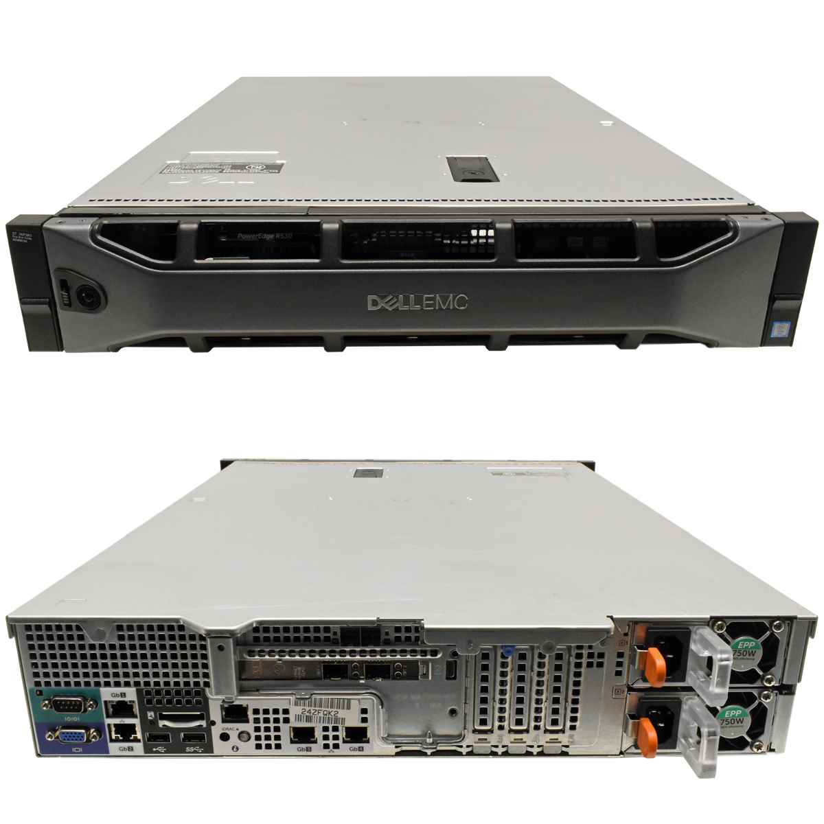 Dell PowerEdge R530 Server 2x E5-2630 V3 8C 2.40GHz 32GB DDR4 RAM 8x LFF 3,5 H730 Mini Dell PowerEdge R530 Server E5-2630 V4 10C 2.0GHz 32GB DDR4 RAM 8x LFF 3,5 H730 mini
