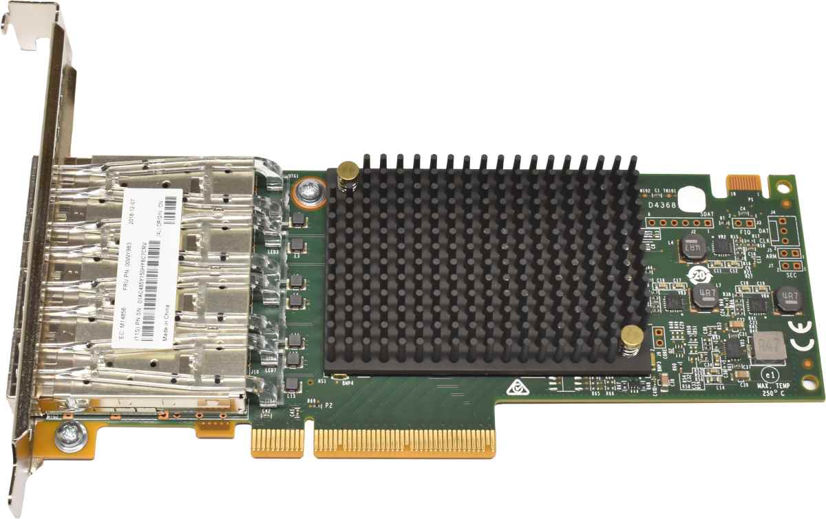 IBM 4-Port 16Gb FC SFP+ PCIe x8 Netzwerkkarte 00WY983 FP IBM 4-Port 16Gb FC SFP+ PCIe x8 Netzwerkkarte 00WY983 FP