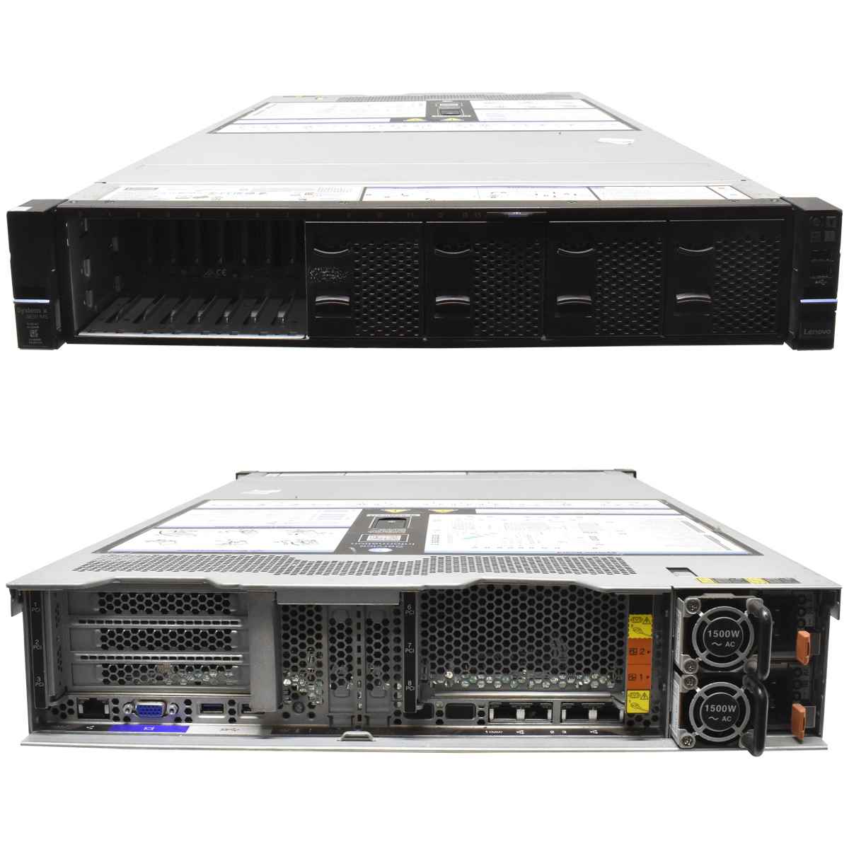 Lenovo System x3650 M5 Server ohne CPU 0GB DDR4 RAM 16x SFF 2,5" M5210 12G Lenovo System x3650 M5 Server ohne CPU 0GB DDR4 RAM 16x SFF 2,5" M5210 12G