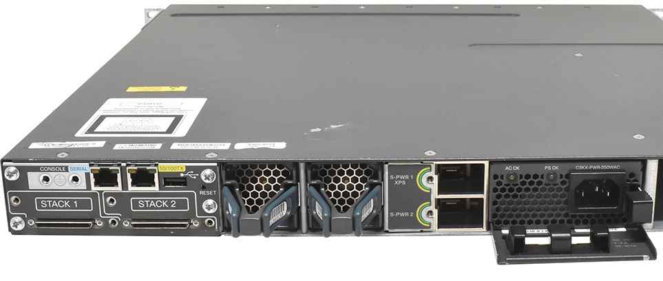 Cisco Catalyst WS-C3750X-12S-E 12-Port SFP GE Switch 1x PSU Rack Ears Cisco Catalyst WS-C3750X-12S-E 12-Port SFP GE Switch 1x PSU Rack Ears